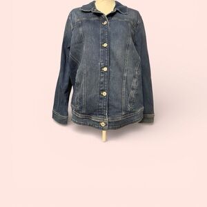Chico's Blue Jean Jacket